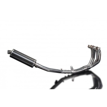 Delkevic volledig systeem Oval Carbon 350mm zonder e-keur - CBR600F/SPORT (2001-2007)