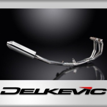 Delkevic volledig systeem Tri-Oval RVS 320mm zonder e-keur - CBR600F/SPORT (2001-2007)