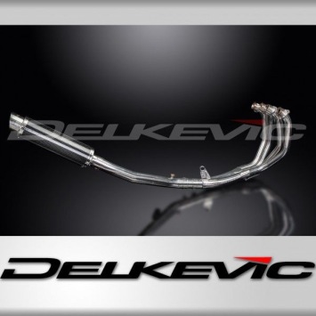 Delkevic volledig systeem Round Carbon 350mm zonder e-keur - CBR600F/SPORT (2001-2007)