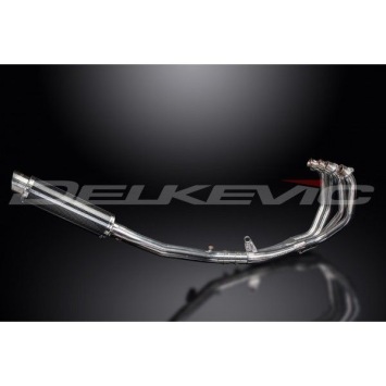 Delkevic volledig systeem Round Carbon 350mm zonder e-keur - CBR600F/SPORT (2001-2007)