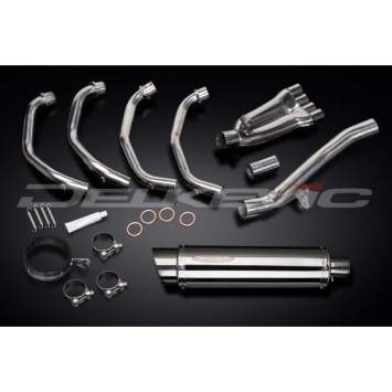 Delkevic volledig systeem Round RVS 350mm zonder e-keur - CBR600F/SPORT (2001-2007)