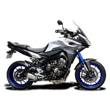 Delkevic volledig systeem X-Oval Titanium 343mm zonder e-keur - TRACER 900 15-20