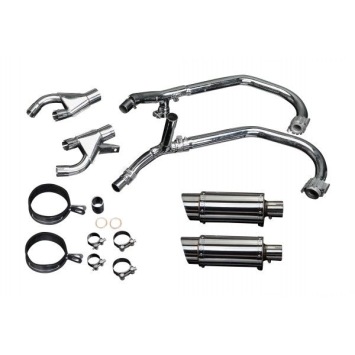 Delkevic volledig systeem Round RVS 200mm zonder e-keur - VMX1200 V-MAX (1984-2007)