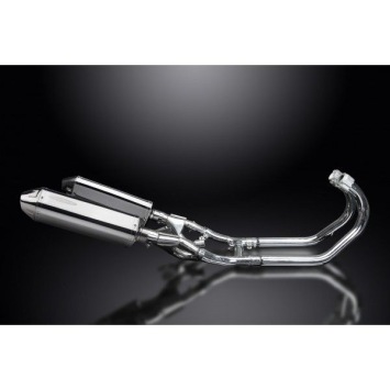 Delkevic volledig systeem Tri-Oval RVS 320mm zonder e-keur - VMX1200 V-MAX (1984-2007)