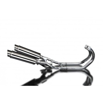 Delkevic volledig systeem Round RVS 350mm zonder e-keur - VMX1200 V-MAX (1984-2007)