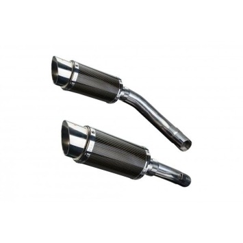 Delkevic slip-on kit Round Carbon 200mm - YZF-R1 (2009-2014)