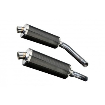 Delkevic slip-on kit Oval Carbon 350mm - YZF-R1 (2009-2014)