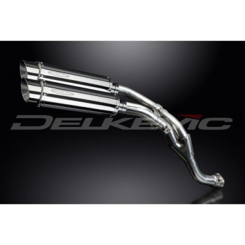 Delkevic slip-on kit Round RVS 350mm - YZF-R1 (2009-2014)