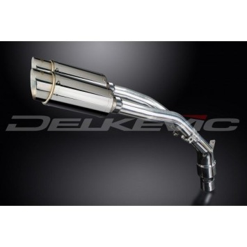 Delkevic slip-on kit Round RVS 200mm zonder e-keur - YZF-R1 2004MY (2004-2006)
