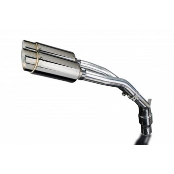 Delkevic slip-on kit Round RVS 200mm zonder e-keur - YZF-R1 2004MY (2004-2006)