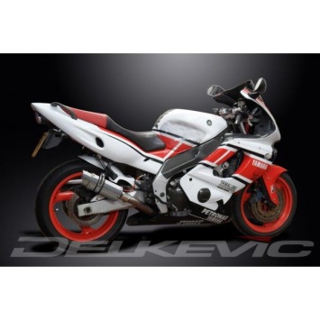 Delkevic volledig systeem Round RVS 200mm zonder e-keur - YZF600R THUNDERCAT(1996-2007)