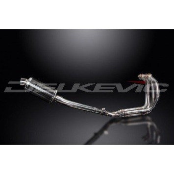 Delkevic volledig systeem Oval Carbon 225mm zonder e-keur - YZF600R THUNDERCAT(1996-2007)