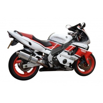 Delkevic volledig systeem Oval RVS 350mm zonder e-keur - YZF600R THUNDERCAT(1996-2007)