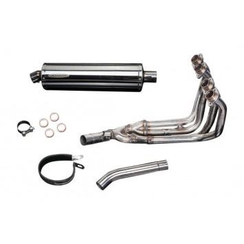 Delkevic volledig systeem Oval RVS 450mm zonder e-keur - YZF600R THUNDERCAT(1996-2007)