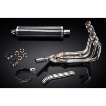 Delkevic volledig systeem Oval Carbon 450mm zonder e-keur - YZF600R THUNDERCAT(1996-2007)