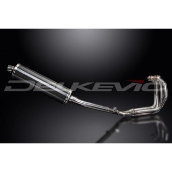 Delkevic volledig systeem Oval Carbon 450mm zonder e-keur - YZF600R THUNDERCAT(1996-2007)