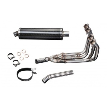 Delkevic volledig systeem Oval Carbon 450mm zonder e-keur - YZF600R THUNDERCAT(1996-2007)