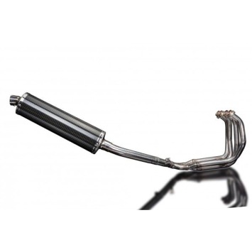 Delkevic volledig systeem Oval Carbon 450mm zonder e-keur - YZF600R THUNDERCAT(1996-2007)