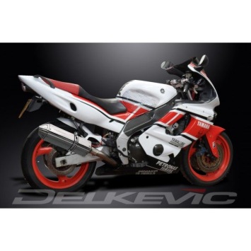 Delkevic volledig systeem Tri-Oval RVS 320mm zonder e-keur - YZF600R THUNDERCAT(1996-2007)