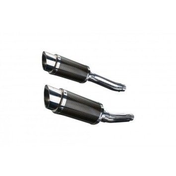 Delkevic slip-on kit Round Carbon 200mm - TRX850 (1995-1999)