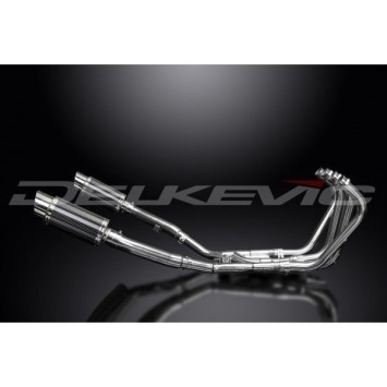 Delkevic volledig systeem Round Carbon 200mm zonder e-keur - XJ900S DIVERSION (1994-2003)