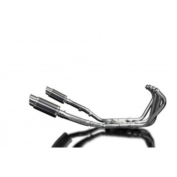 Delkevic volledig systeem Round Carbon 200mm zonder e-keur - XJ900S DIVERSION (1994-2003)