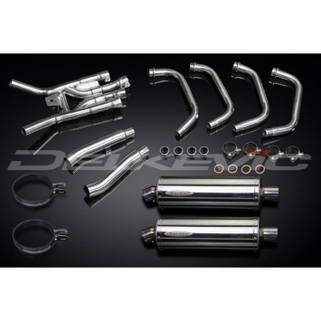 Delkevic volledig systeem Oval RVS 350mm zonder e-keur - XJ900S DIVERSION (1994-2003)