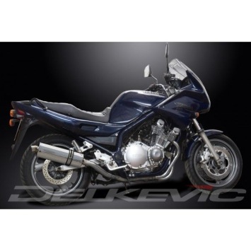 Delkevic volledig systeem Oval RVS 350mm zonder e-keur - XJ900S DIVERSION (1994-2003)