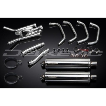Delkevic volledig systeem Oval RVS 450mm zonder e-keur - XJ900S DIVERSION (1994-2003)