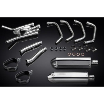 Delkevic volledig systeem Tri-Oval RVS 320mm zonder e-keur - XJ900S DIVERSION (1994-2003)