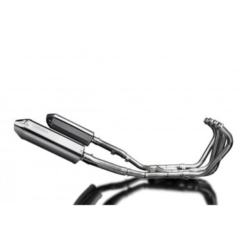 Delkevic volledig systeem Tri-Oval RVS 320mm zonder e-keur - XJ900S DIVERSION (1994-2003)