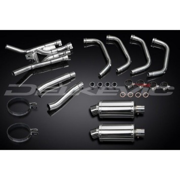 Delkevic volledig systeem Oval RVS 225mm zonder e-keur - XJ900S DIVERSION (1994-2003)