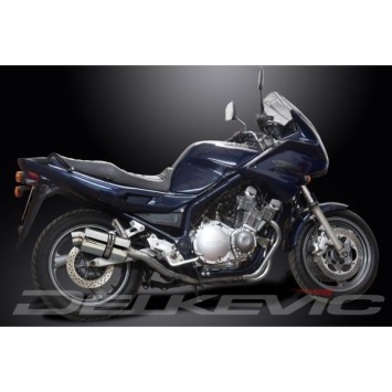 Delkevic volledig systeem Oval RVS 225mm zonder e-keur - XJ900S DIVERSION (1994-2003)