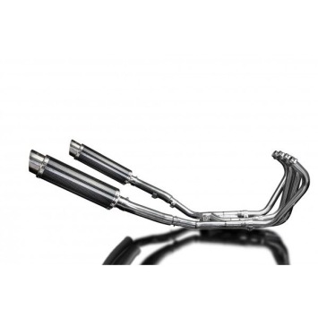 Delkevic volledig systeem Round Carbon 350mm zonder e-keur - XJ900S DIVERSION (1994-2003)