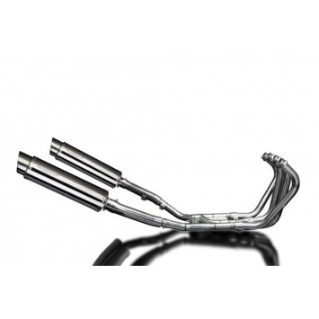 Delkevic volledig systeem Round RVS 350mm zonder e-keur - XJ900S DIVERSION (1994-2003)