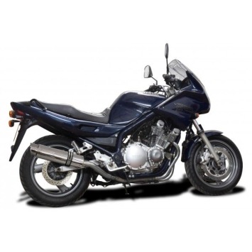 Delkevic slip-on kit Round RVS 350mm zonder e-keur - XJ900S DIVERSION (1994-2003)