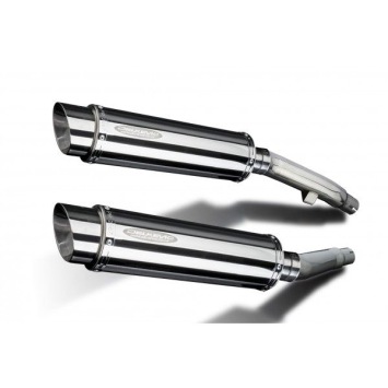 Delkevic slip-on kit Round RVS 350mm zonder e-keur - XJ900S DIVERSION (1994-2003)