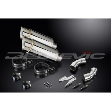 Delkevic slip-on kit Round RVS 200mm zonder e-keur - Monster 796 (2011-2014)