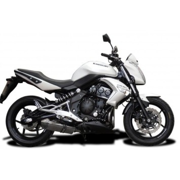 Delkevic volledig systeem Tri-Oval RVS 320mm zonder e-keur - ER6N/F (2006-2011)