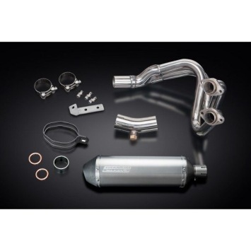 Delkevic volledig systeem X-Oval Titanium 343mm zonder e-keur - ER6N/F (2006-2011)