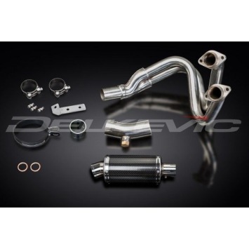 Delkevic volledig systeem Oval Carbon 225mm zonder e-keur - ER6N/F (2012-2016)