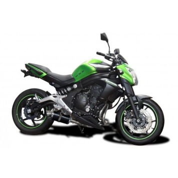 Delkevic volledig systeem Oval Carbon 225mm zonder e-keur - ER6N/F (2012-2016)