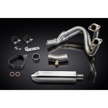 Delkevic volledig systeem Tri-Oval RVS 320mm zonder e-keur - ER6N/F (2012-2016)