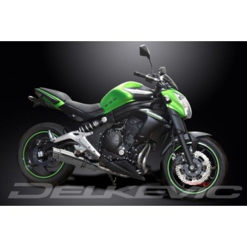 Delkevic volledig systeem Round RVS 350mm zonder e-keur - ER6N/F (2012-2016)