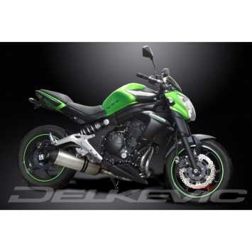 Delkevic volledig systeem X-Oval Titanium 343mm zonder e-keur - ER6N/F (2012-2016)