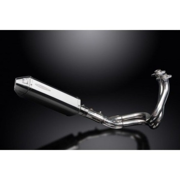 Delkevic volledig systeem Tri-Oval RVS 320mm zonder e-keur - KLE650 VERSYS (2007-2014)