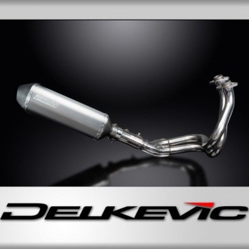 Delkevic volledig systeem X-Oval Titanium 343mm zonder e-keur - KLE650 VERSYS (2010-2014)