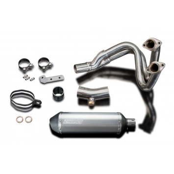 Delkevic volledig systeem X-Oval Titanium 343mm zonder e-keur - KLE650 VERSYS (2010-2014)