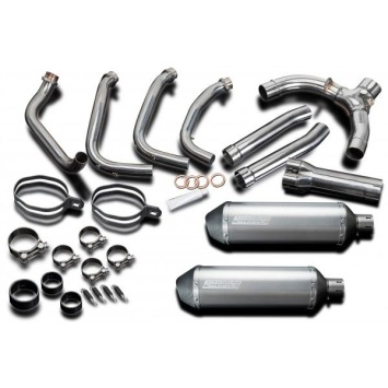 Delkevic volledig systeem X-Oval Titanium 343mm zonder e-keur - CBR1100XX BLACKBIRD (1996-2009)