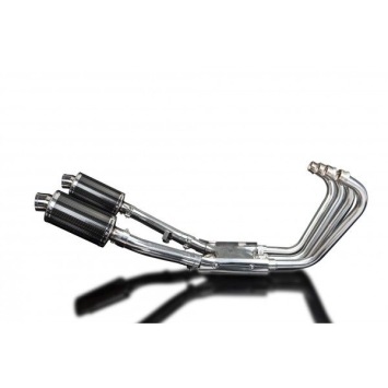 Delkevic volledig systeem Oval Carbon 225mm zonder e-keur - XJR1200 (1995-1998)